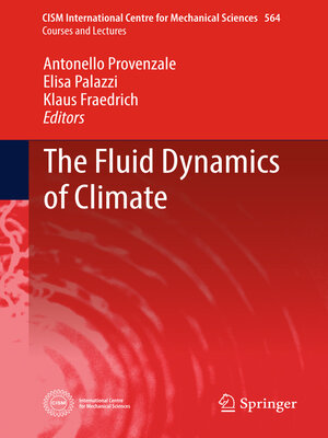 cover image of The Fluid Dynamics of Climate